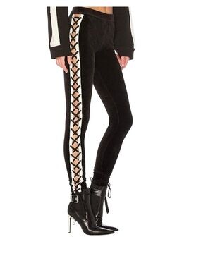 Rare FENTY × PUMA Rihanna Velour Corset Lace Leggings XS